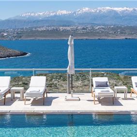 Selection of 4 bedroom villas with pool near Chania, sleeps 8